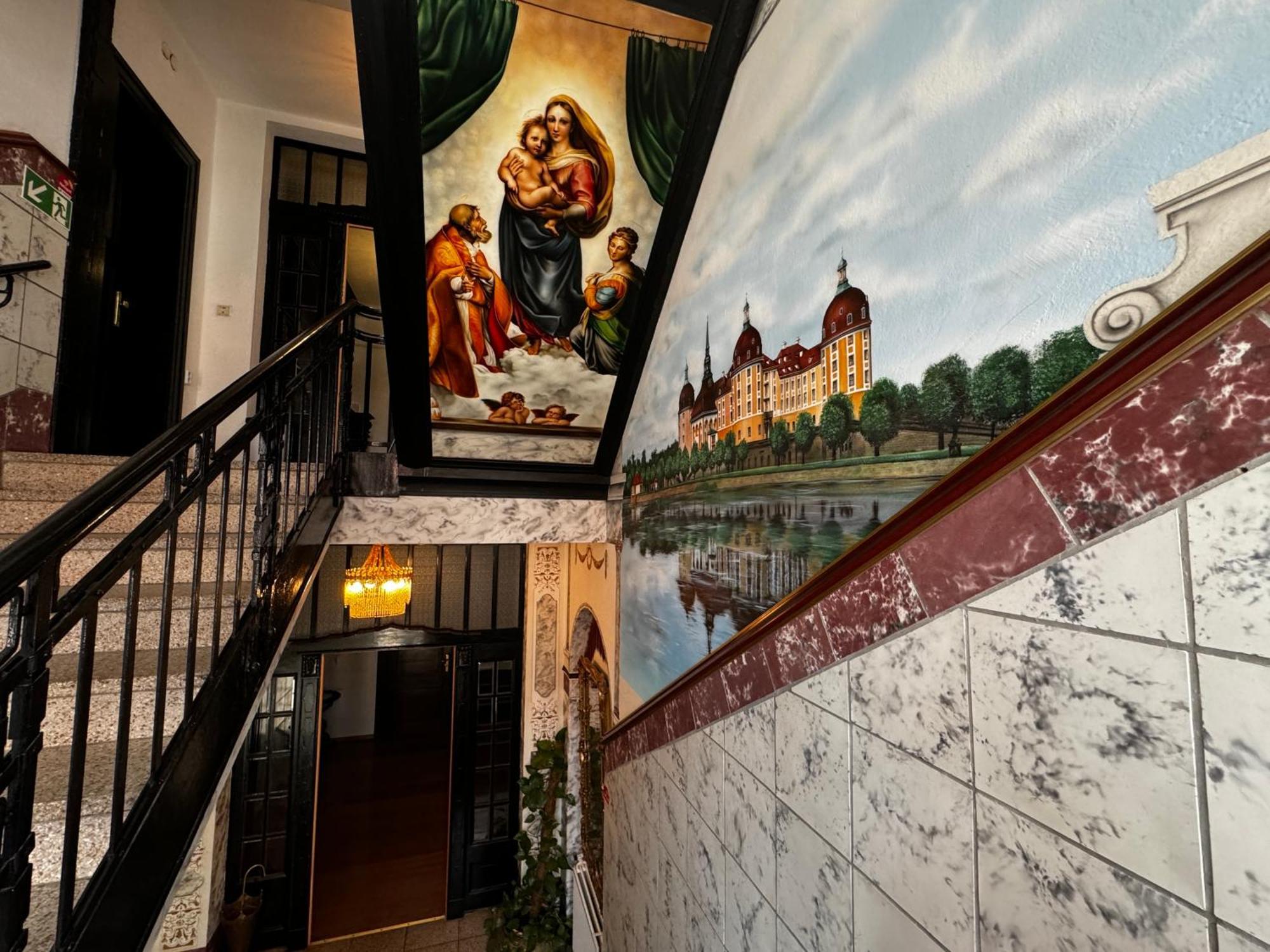 Hotel Zu Den Linden Dresden Bagian luar foto